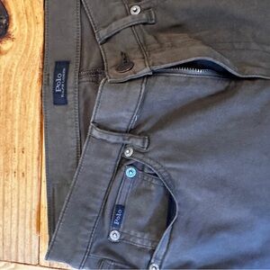 Polo Ralph Lauren Women’s Pants The Tompkins Skinny Olive Pants Size 28